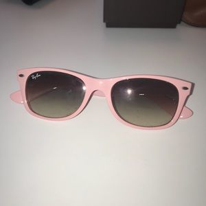 pink ray ban wayfarer
